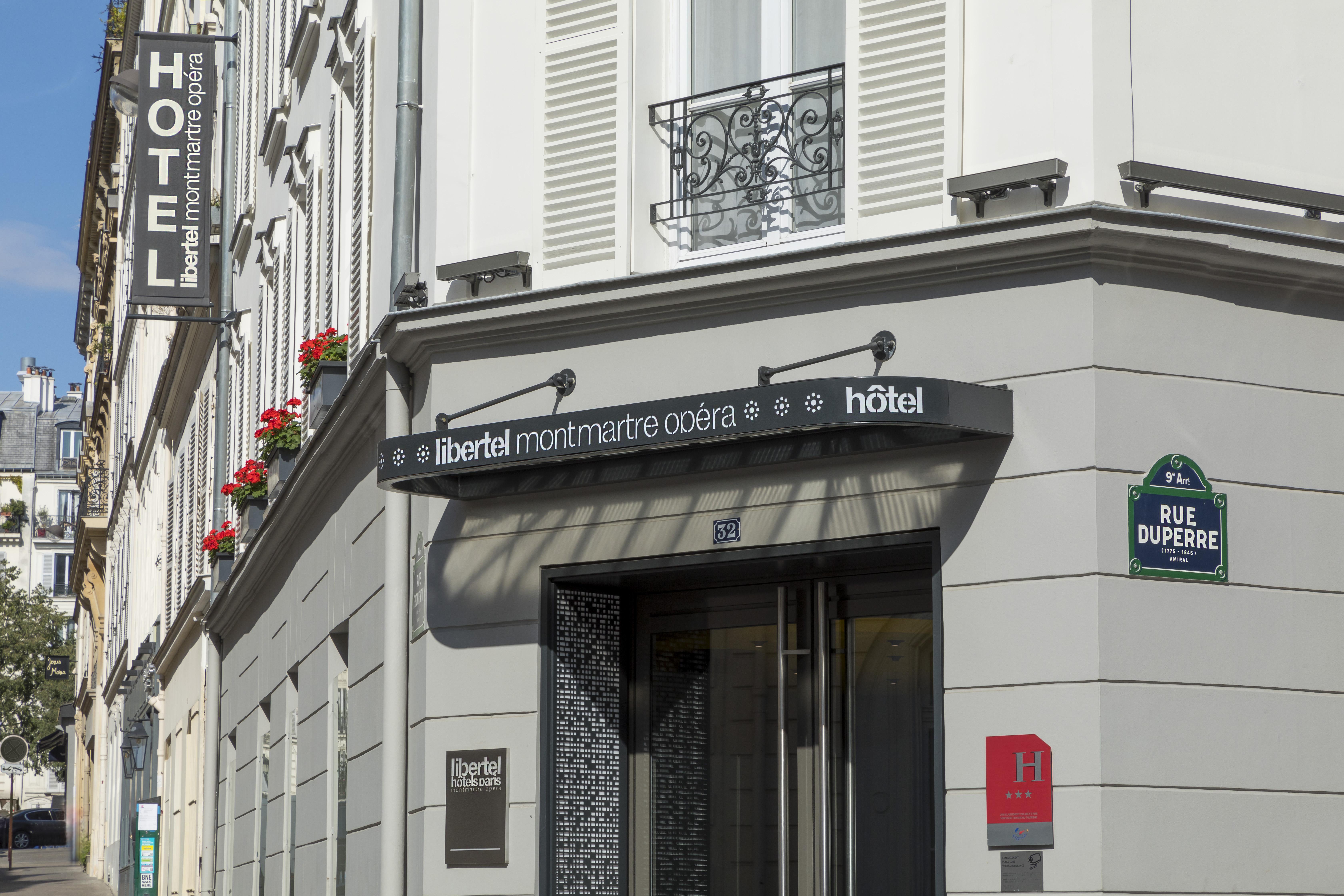 Libertel Montmartre Opera Hotel Paris Eksteriør billede